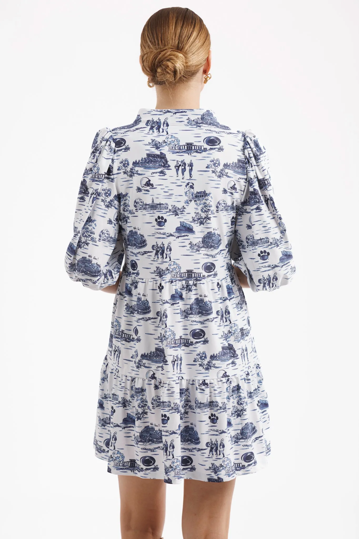 Tailgate Collection Tory Dress - Penn State Toile