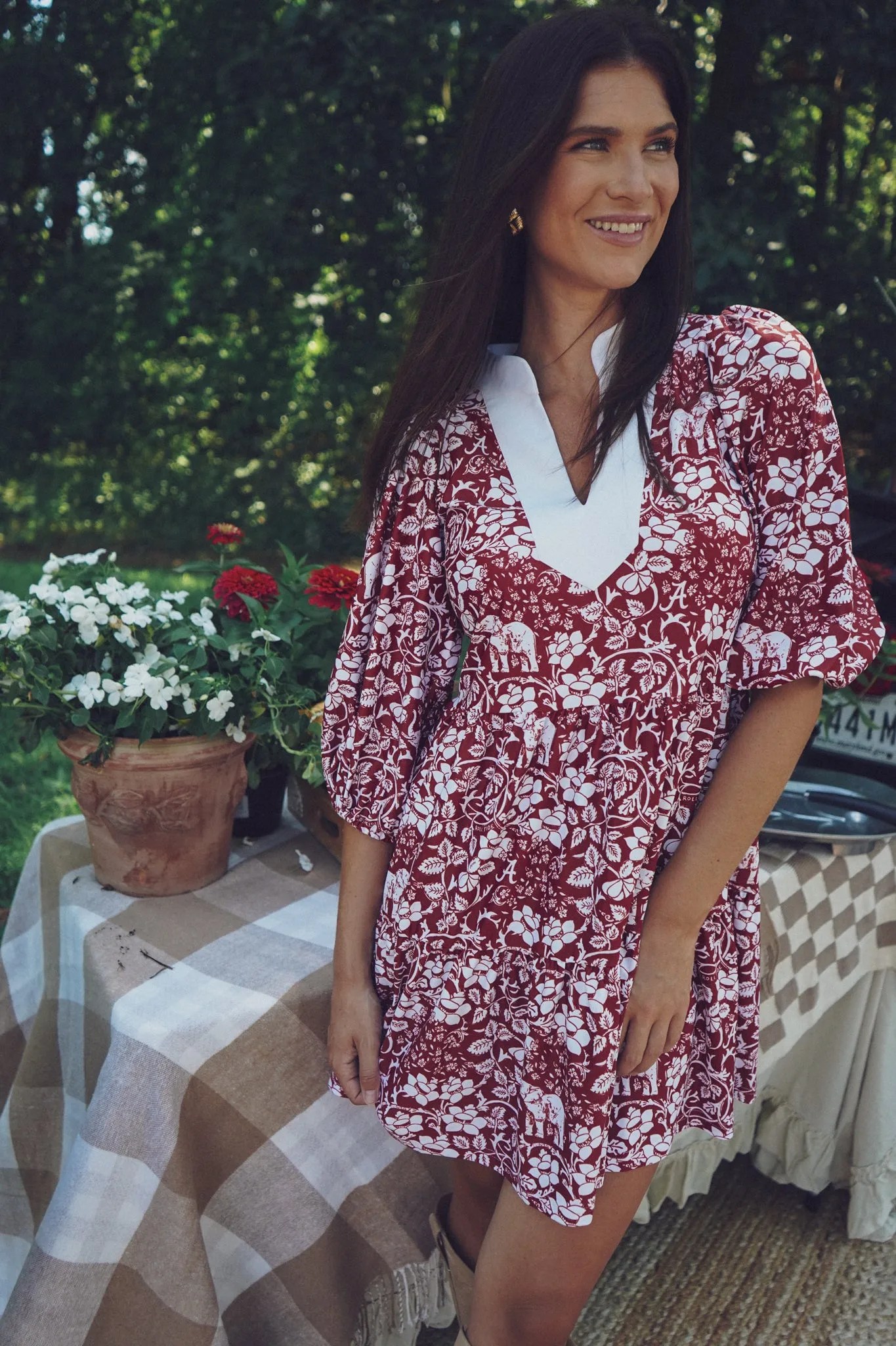 Tailgate Collection Tory Dress - Roll Tide Floral