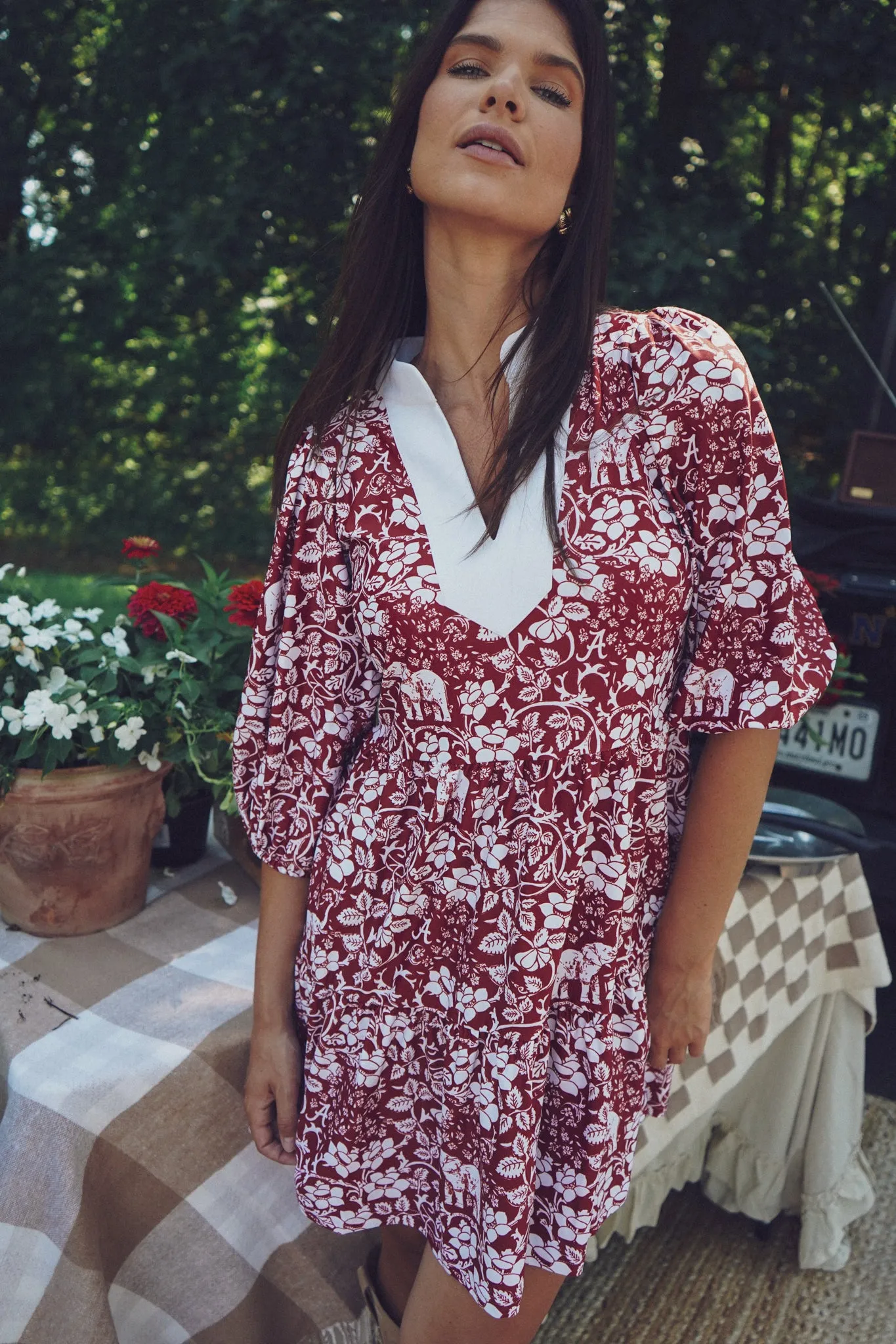 Tailgate Collection Tory Dress - Roll Tide Floral