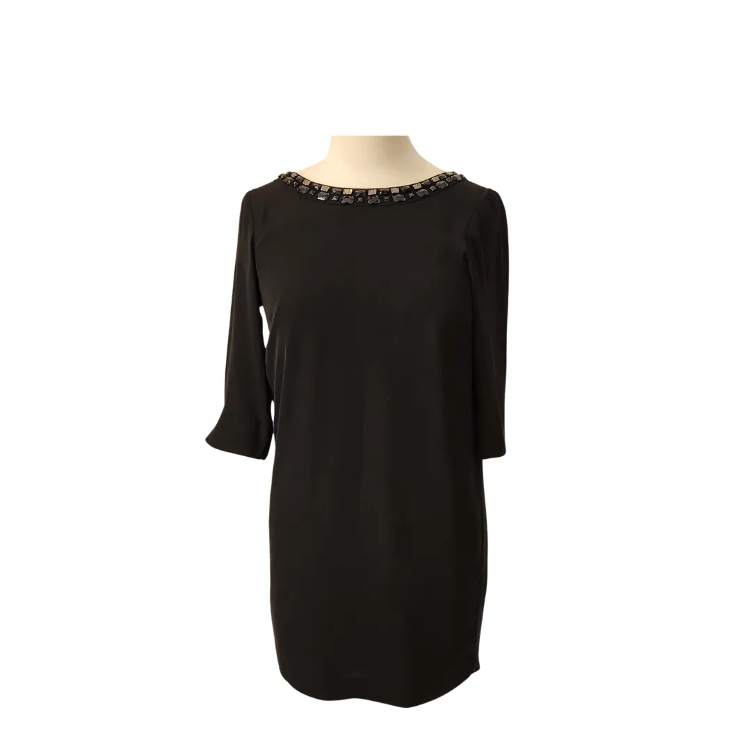 The Collection For Debenhams Black Rhinestone Detail Long Tunic | Gently Used |