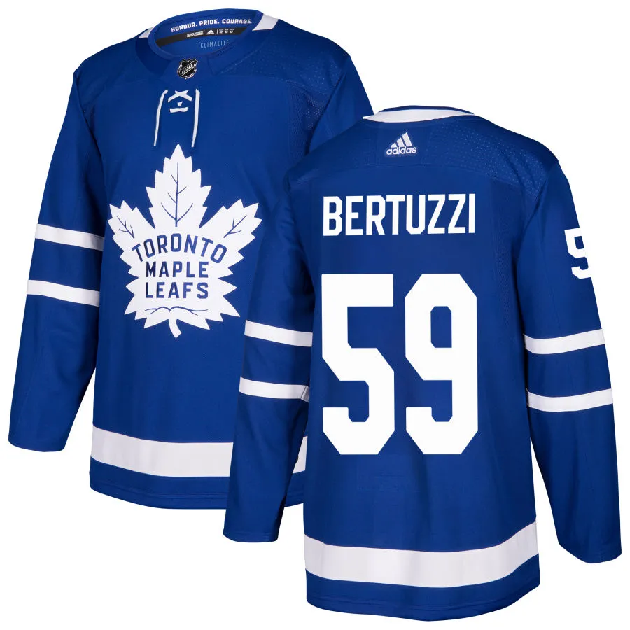 Tyler Bertuzzi Toronto Maple Leafs adidas Authentic Jersey - Blue