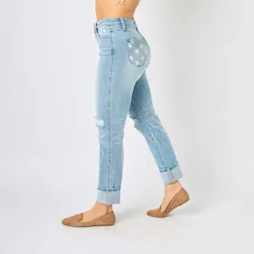 USA Pocket Boyfriend Jeans