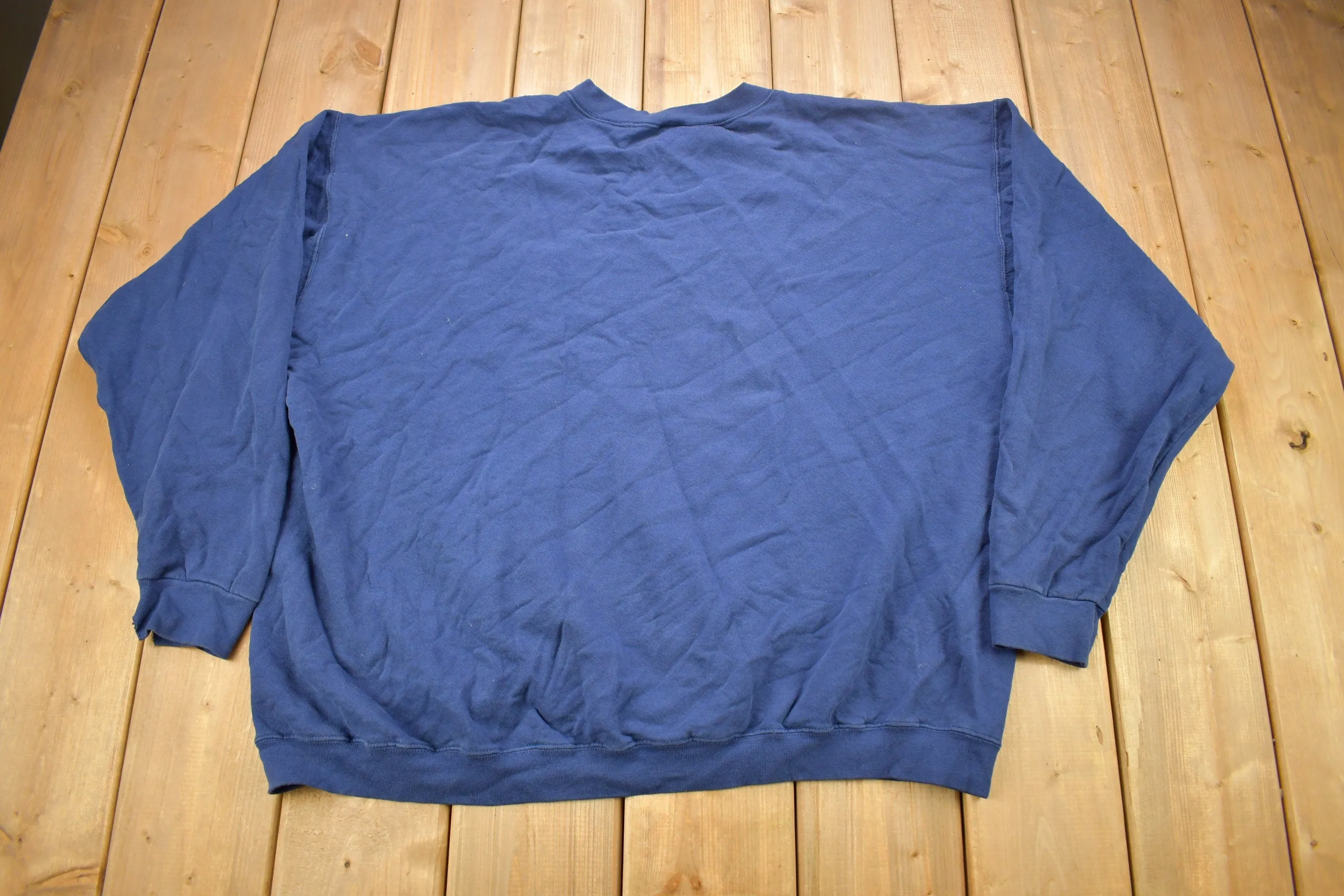 Vintage 1990s Nike Big Swoosh Graphic Crewneck Sweatshirt / Vintage Nike / Sportswear / Streetwear / Made In USA