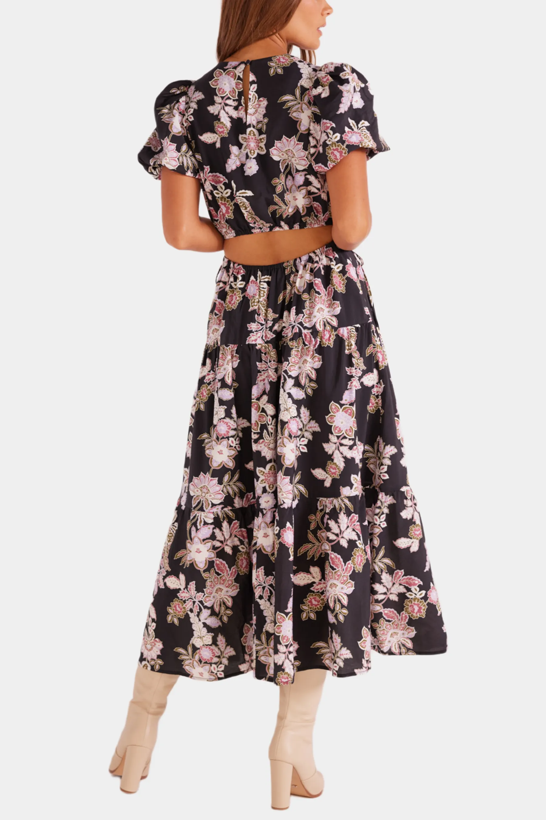 Willow Floral Tiered Dress