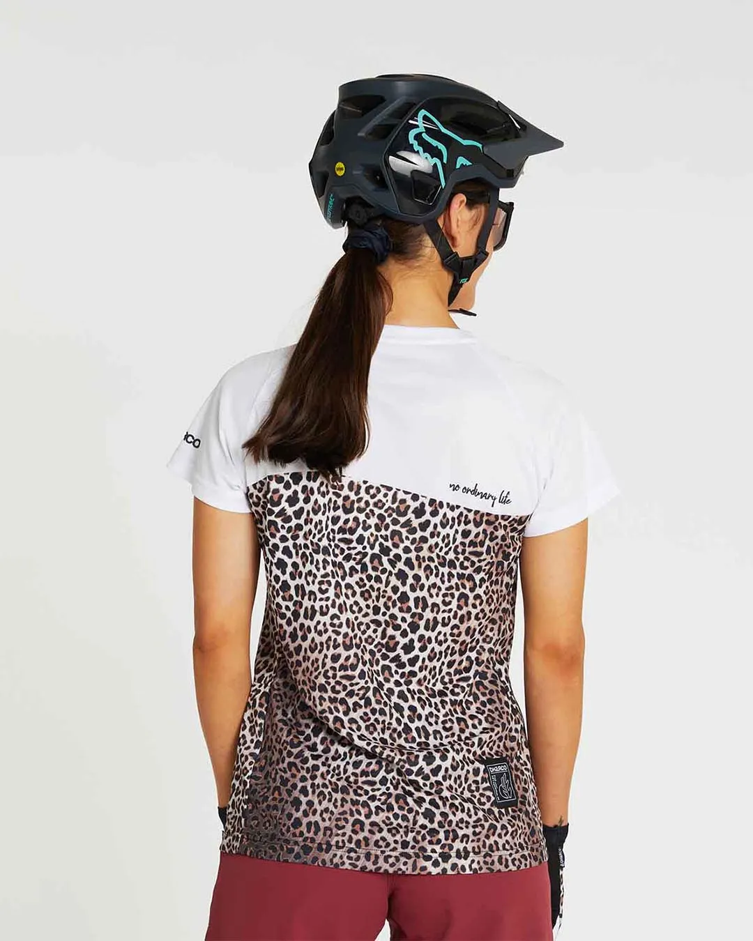 Womens Short Sleeve Jersey | Leopard