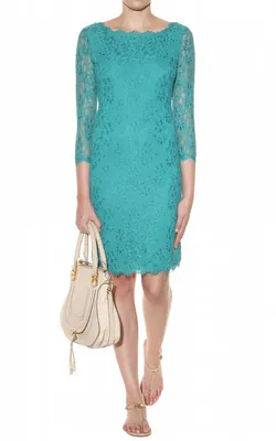 Zarita Lace Dress Teal